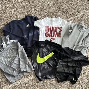 Lot of Boys Nike tops